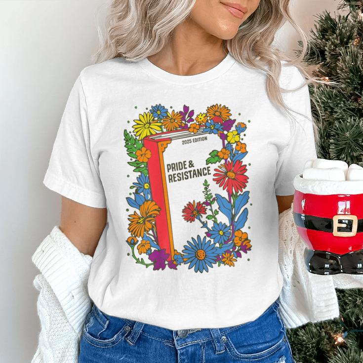 Equal Rights Book Flower Resist Feminist LGBTQ Floral Unisex T-Shirt Equal Rights Book Flower Resist Feminist LGBTQ Floral Unisex T-Shirt