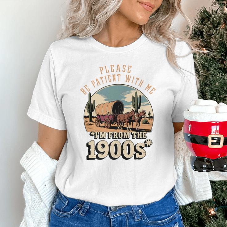 Father’s Day Please Be Patient With Me I'm From The 1900s Premium Unisex T-Shirt Father’s Day Please Be Patient With Me I'm From The 1900s Premium Unisex T-Shirt