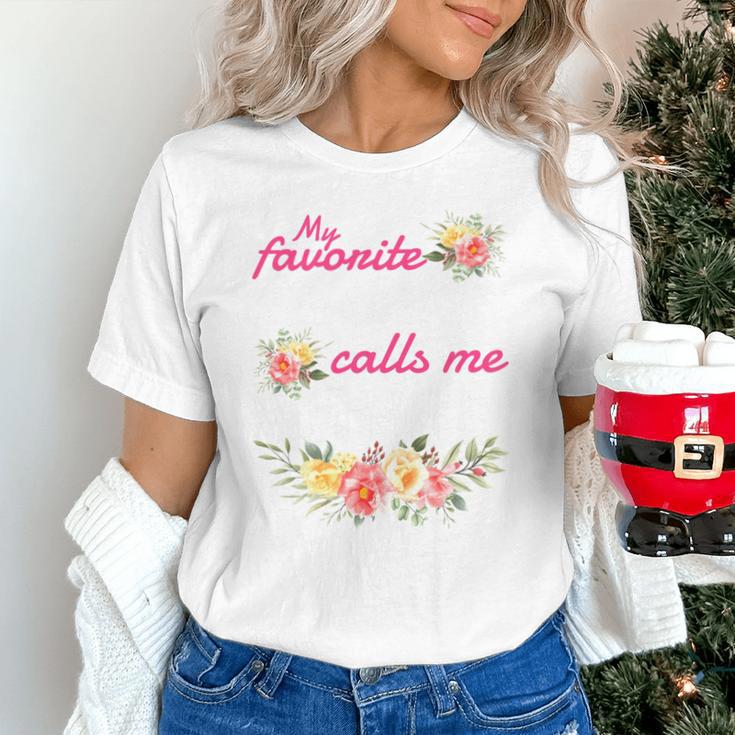 My Favorite Teacher Calls Me Mom Graduation Unisex T-Shirt