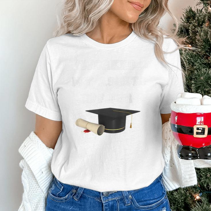 Finance Accounting Graduation Shirt Worked My Assets Off Unisex T-Shirt