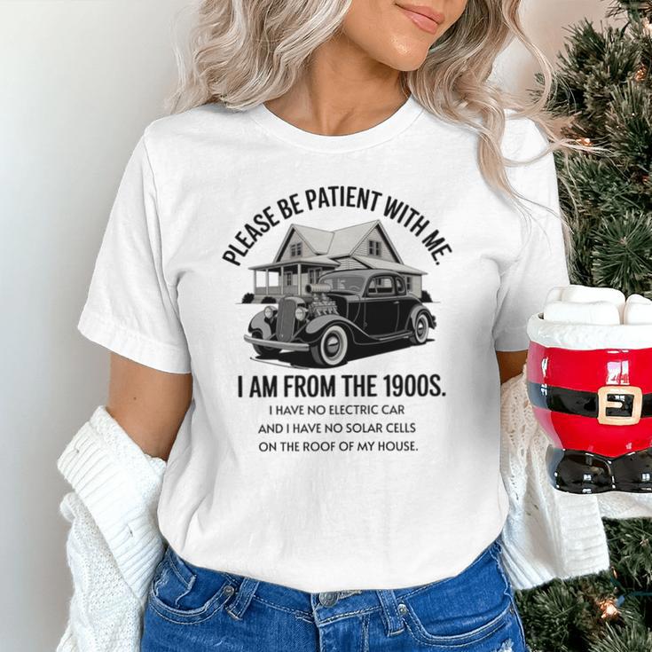 Forgive Me I'm From The 1900s No E-Car No SolarCells Premium Tri-Blend Unisex T-Shirt Forgive Me I'm From The 1900s No E-Car No SolarCells Premium Tri-Blend Unisex T-Shirt