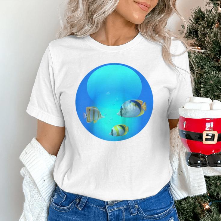 Frutiger Aero Aesthetic Tech Orb Fishes Raglan Baseball Tee Unisex T-Shirt Frutiger Aero Aesthetic Tech Orb Fishes Raglan Baseball Tee Unisex T-Shirt