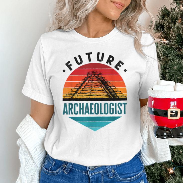 Future Archaeologist Pyramid Archaeology Student Graduation Unisex T-Shirt