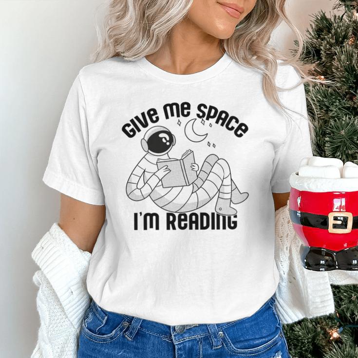 GIVE ME Space I'm Reading Kids Astronaut Book Reader Meme Premium Tri-Blend Unisex T-Shirt GIVE ME Space I'm Reading Kids Astronaut Book Reader Meme Premium Tri-Blend Unisex T-Shirt