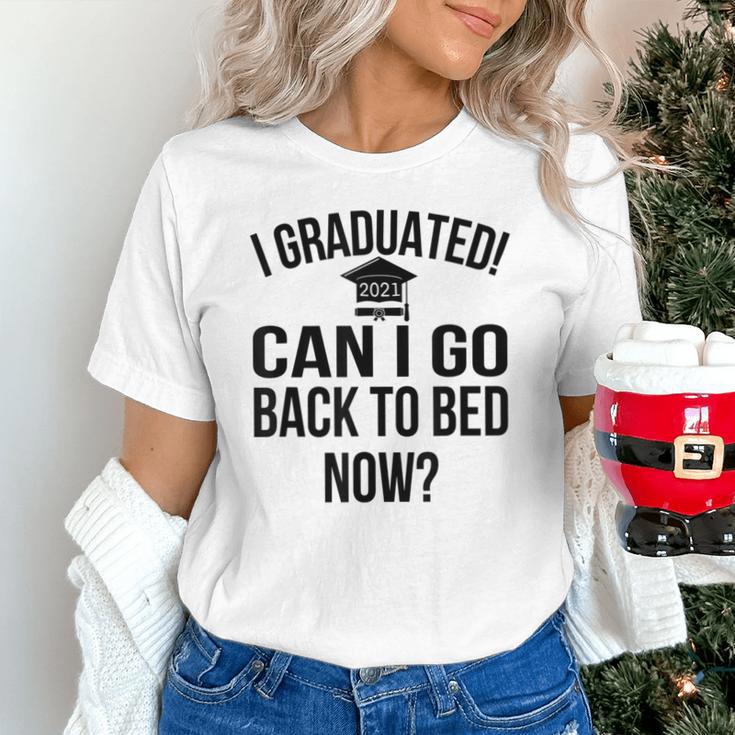 Can I Go Back To Bed Graduation 2021 Unisex T-Shirt