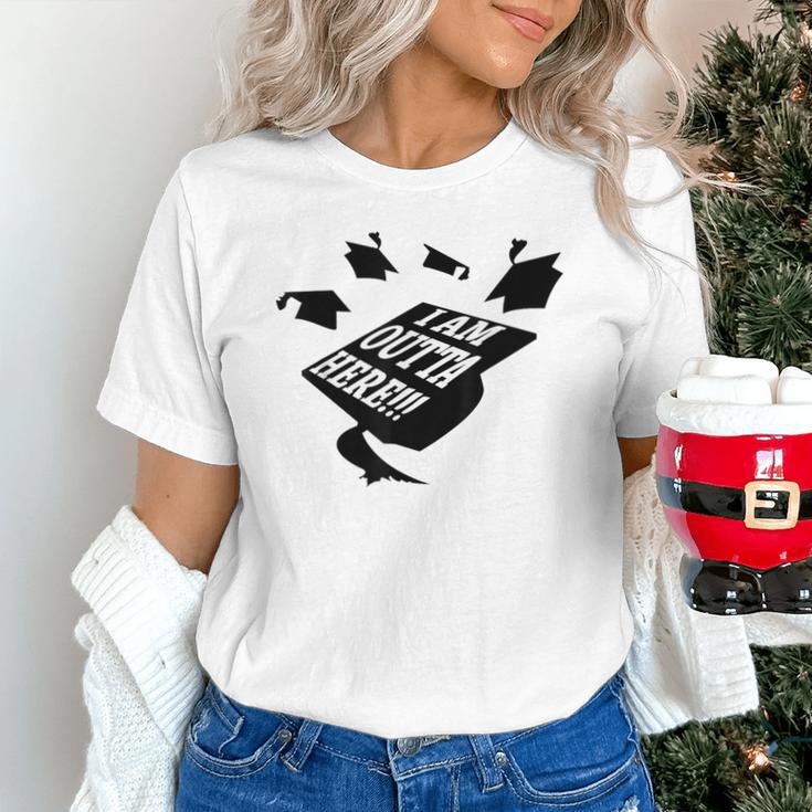 GRADUATION 2018 I AM OUTTA HERE SCHOOL MOVING UP GIFT SHIRT Unisex T-Shirt