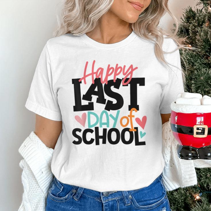 Happy Last Day Of School Kids Teacher Student Graduation Unisex T-Shirt