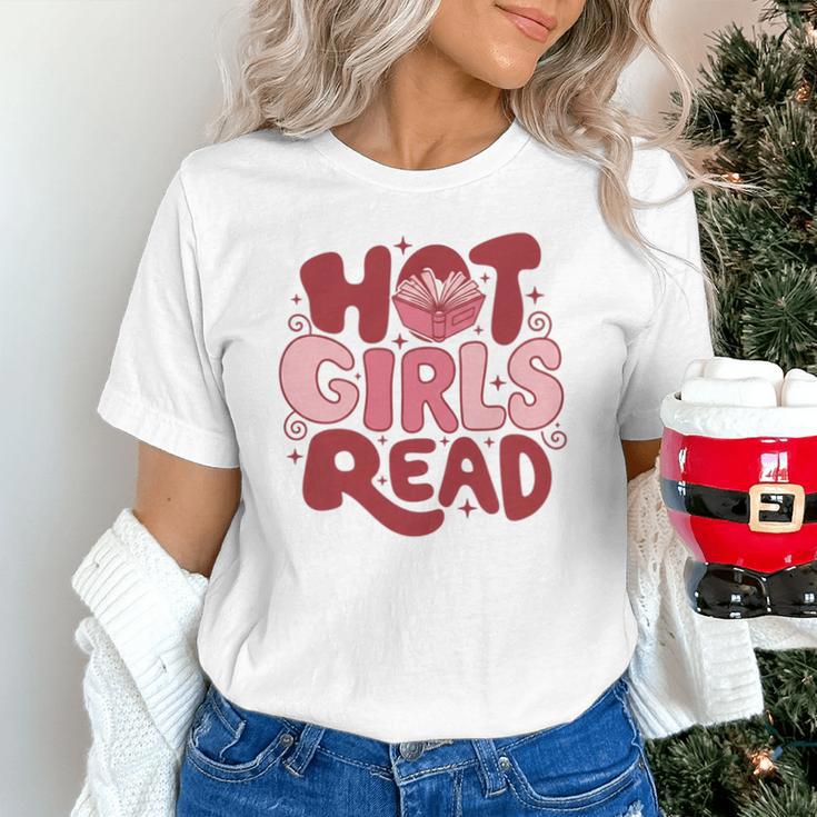 Hot Girls Read Book Lover Feminist Reader Premium Tri-Blend Unisex T-Shirt Hot Girls Read Book Lover Feminist Reader Premium Tri-Blend Unisex T-Shirt