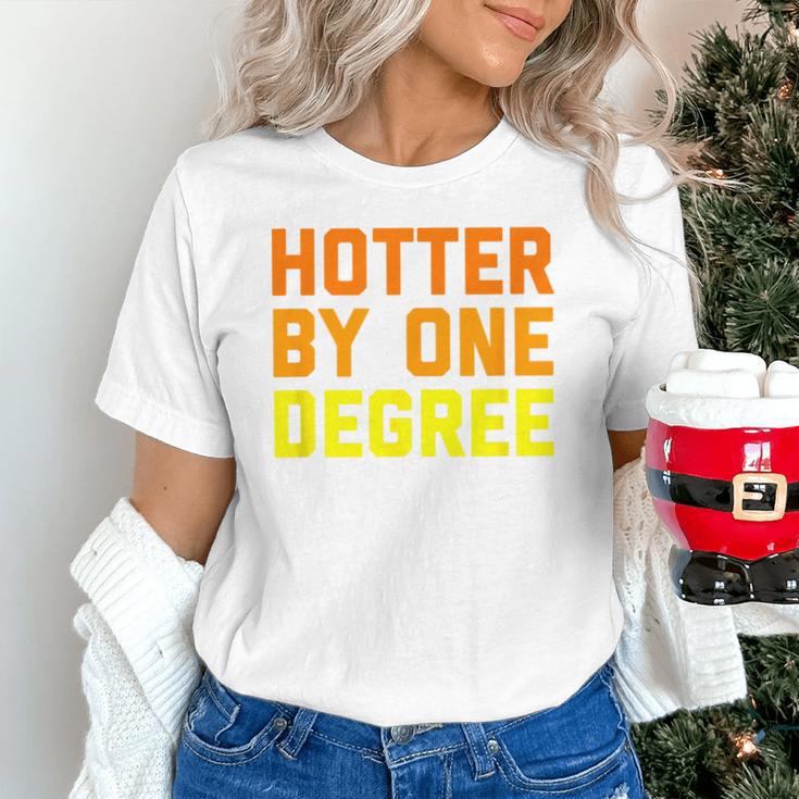 Hotter By One Degree Graduation Shirt College Major Graduate Unisex T-Shirt