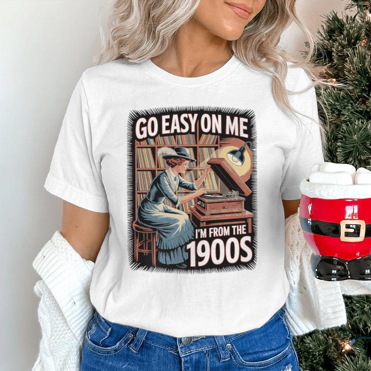 I'm From The 1900s Vinyl Record Lover For Women Premium Unisex T-Shirt I'm From The 1900s Vinyl Record Lover For Women Premium Unisex T-Shirt