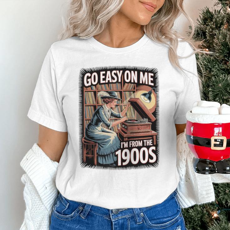 I'm From The 1900s Vinyl Record Lover For Women Raglan Baseball Tee Unisex T-Shirt I'm From The 1900s Vinyl Record Lover For Women Raglan Baseball Tee Unisex T-Shirt