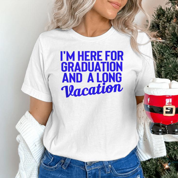 I'm Here For Graduation School Class Senior 2024 Unisex T-Shirt