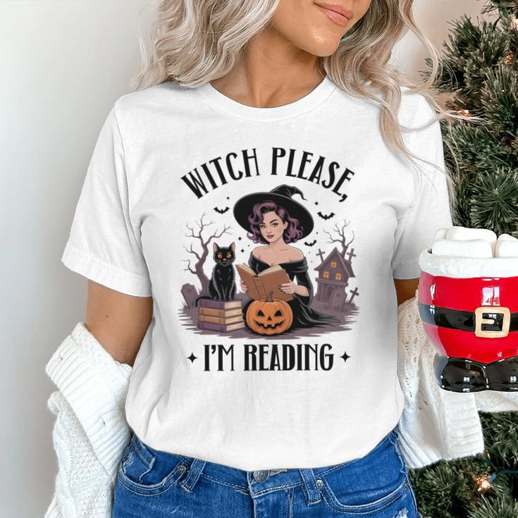 I'm Reading Halloween Witch Book Lover Unisex T-Shirt