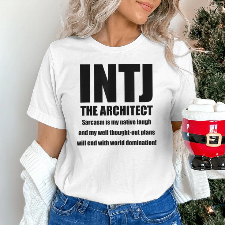 INTJ Architect Personality Introvert Sarcastic Unisex T-Shirt