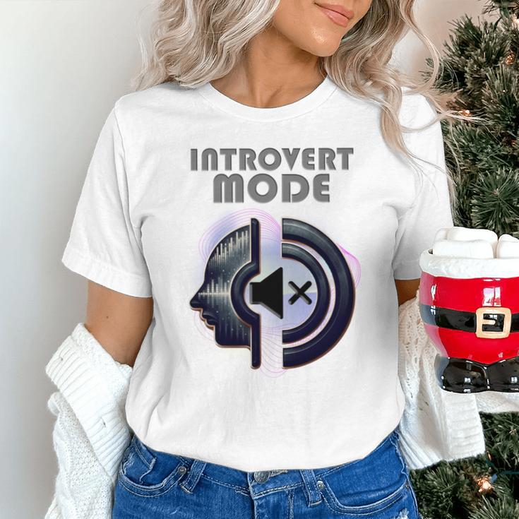 Introvert Mode Finding Inner Peace In Silence Unisex T-Shirt Introvert Mode Finding Inner Peace In Silence Unisex T-Shirt
