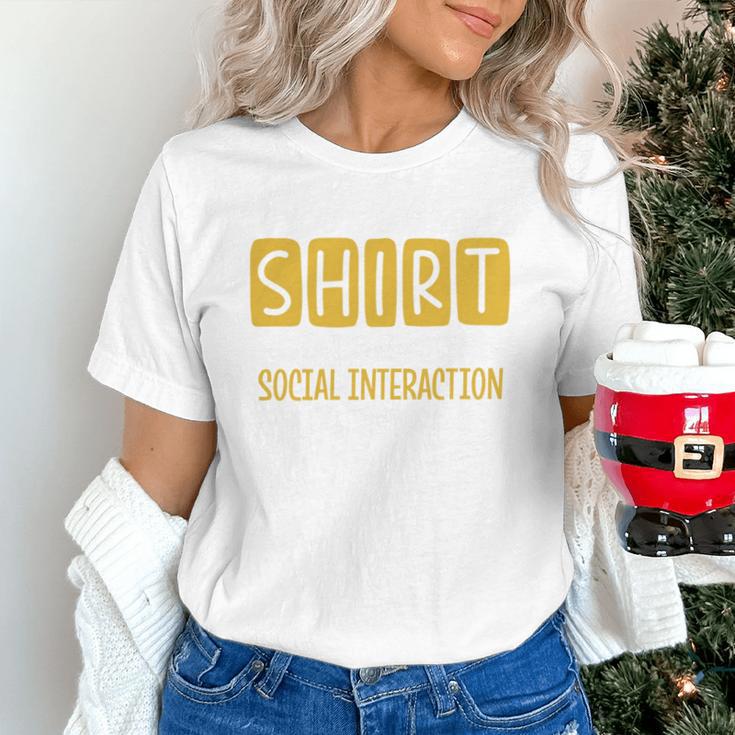 Introvert Quote Motivational For Men Women Kids Unisex T-Shirt Introvert Quote Motivational For Men Women Kids Unisex T-Shirt