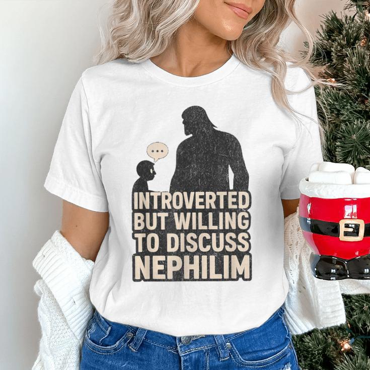 Introverted But Willing To Discuss Nephilim Tee Unisex T-Shirt Introverted But Willing To Discuss Nephilim Tee Unisex T-Shirt