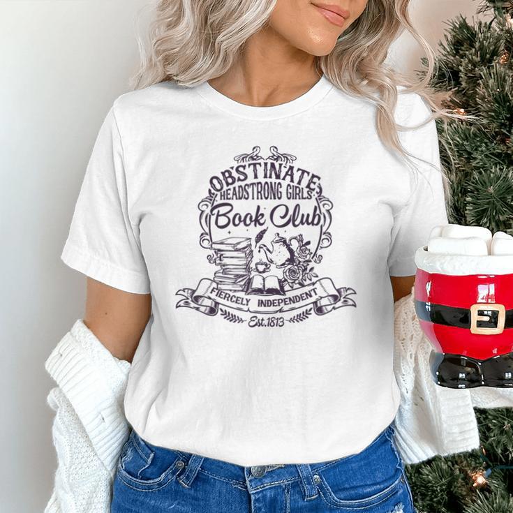 Jane Austen Obstinate Headstrong Girls Book Club Unisex T-Shirt