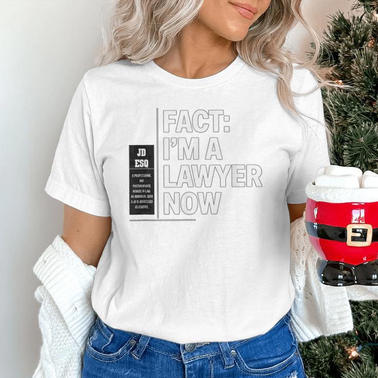 JD ESQ Law Graduate Fact I’m a Lawyer Now Graduation Unisex T-Shirt