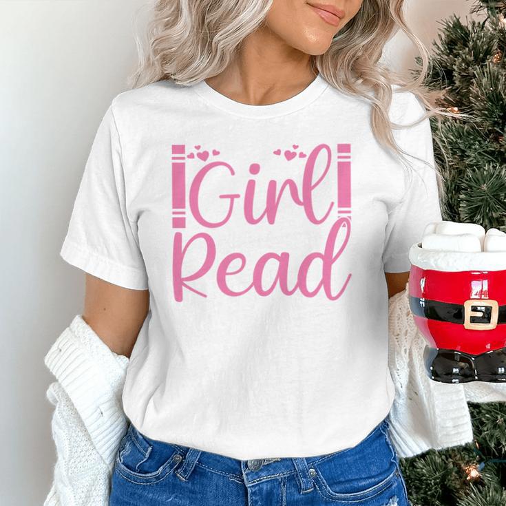 Just A Girl Who Loves To Read Book Lover Reading Books Unisex T-Shirt Just A Girl Who Loves To Read Book Lover Reading Books Unisex T-Shirt