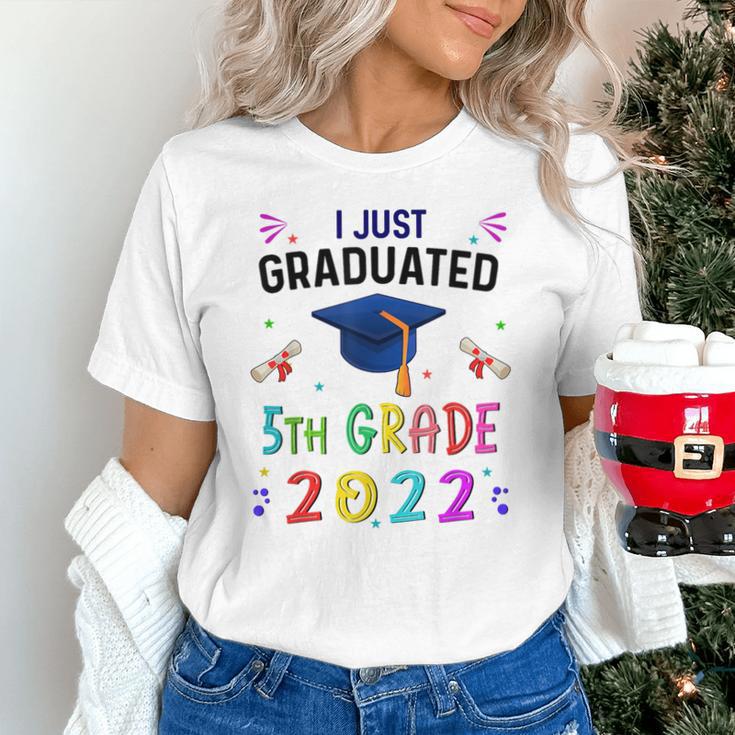 I Just Graduated 5th Grade Graduation Class 2022 Graduate Unisex T-Shirt