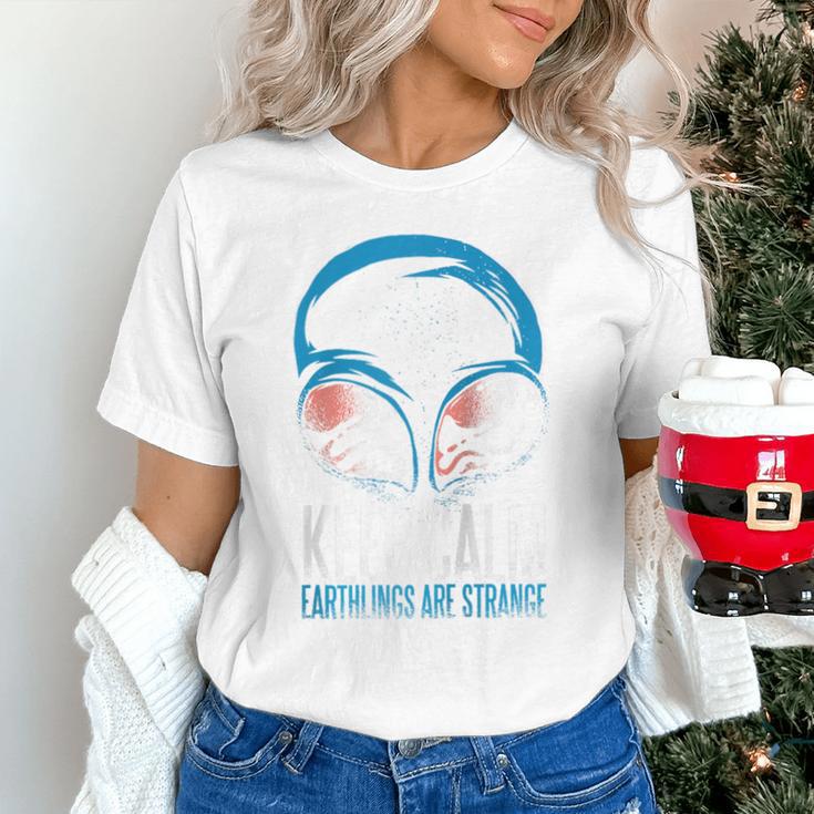 Keep Calm Earthlings Are Strange Alien Introvert Raglan Baseball Tee Unisex T-Shirt Keep Calm Earthlings Are Strange Alien Introvert Raglan Baseball Tee Unisex T-Shirt