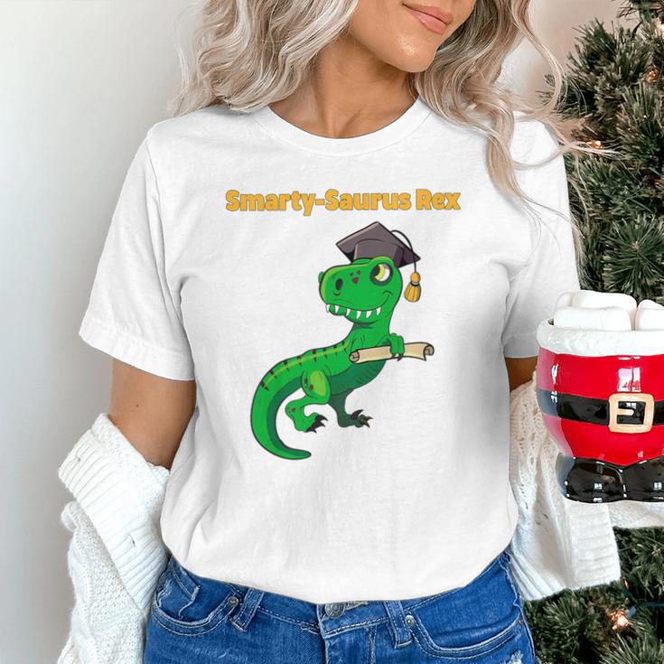 Kids Cute Graduation Dinosaur Smarty Saurus Kinder VPK Pre-k Grad Unisex T-Shirt