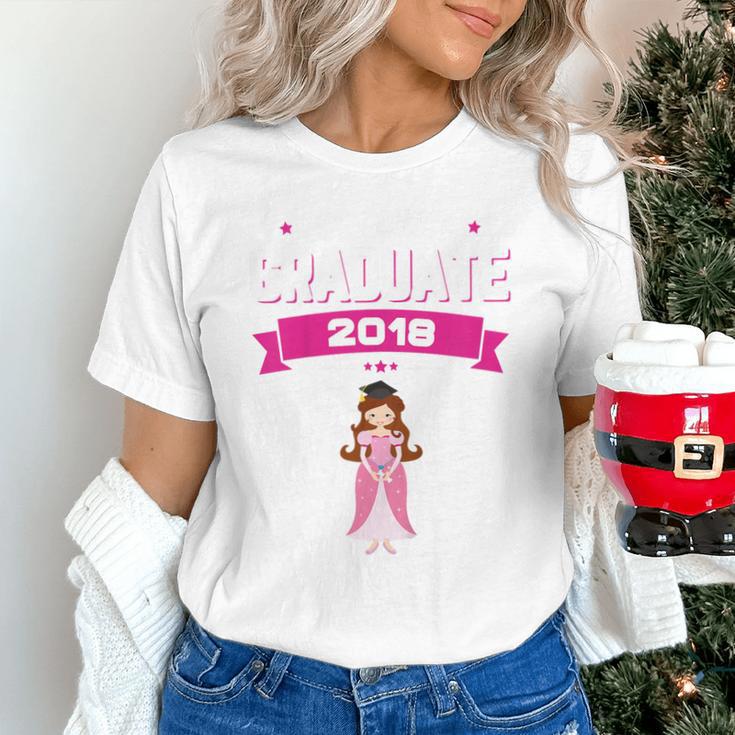 Kids Princess Girl Preschool Graduate 2018 Graduation Pre-K Unisex T-Shirt