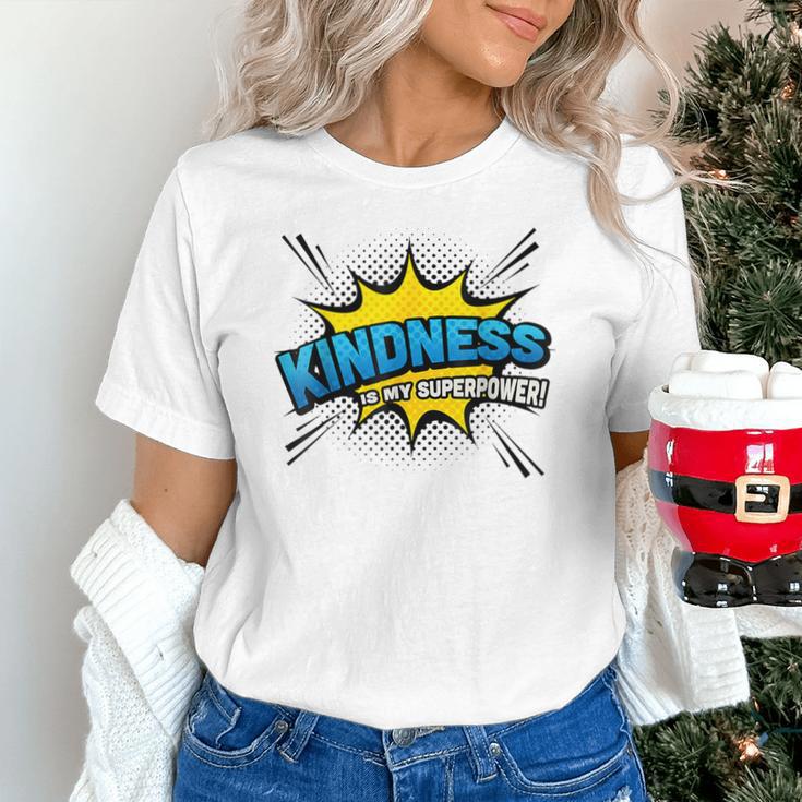 Kindness Is My Superpower Retro Comic Book T-Shirt Unisex T-Shirt