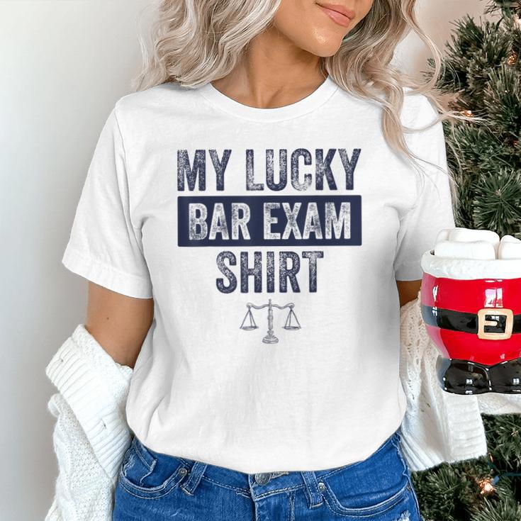 Law School Graduation Him Her Lucky Bar Exam Unisex T-Shirt