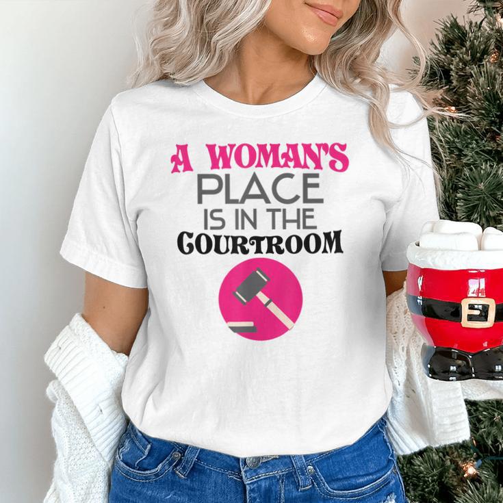 Lawyer Attorney Law School Graduation Female Women Unisex T-Shirt