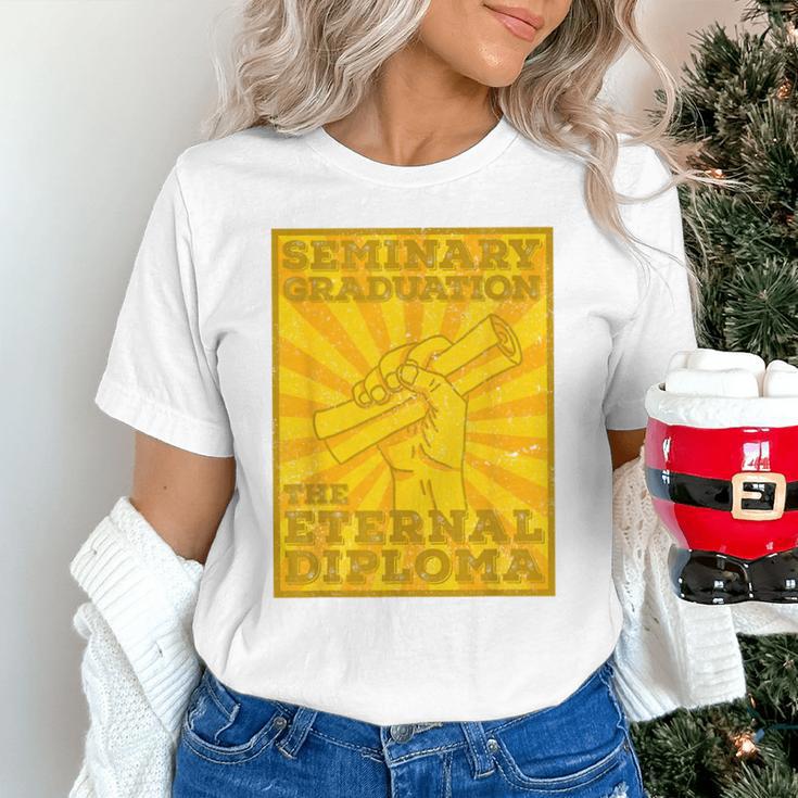 LDS Mormon Seminary Graduation Eternal Diploma Shirt Unisex T-Shirt