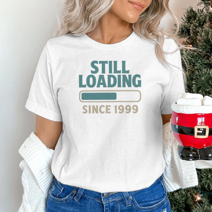 Still Loading Since 1999 Retro Tech Nostalgia Premium Tri-Blend Unisex T-Shirt