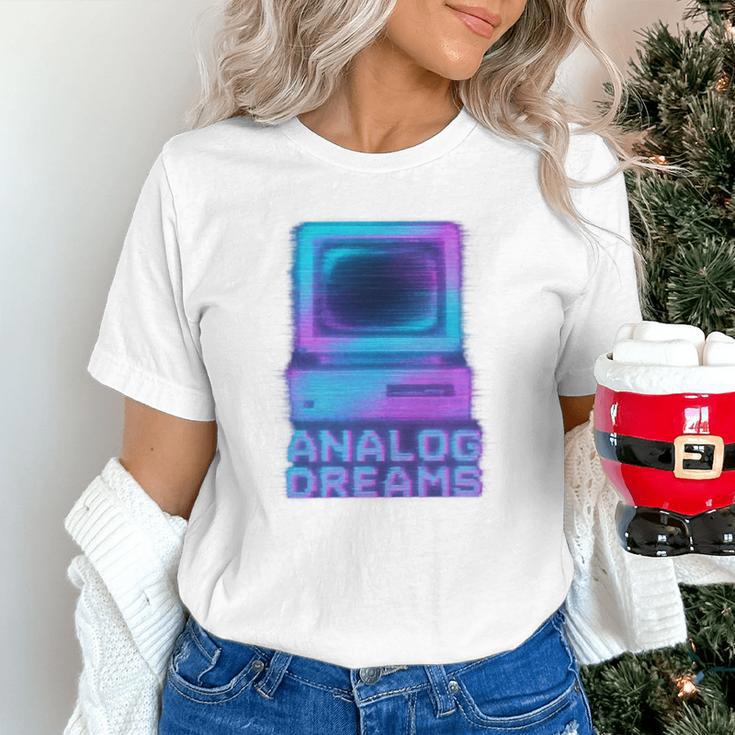 Lofi Reverie Analog Dreams Pixel 90s Desktop VHS Nostalgia Unisex T-Shirt