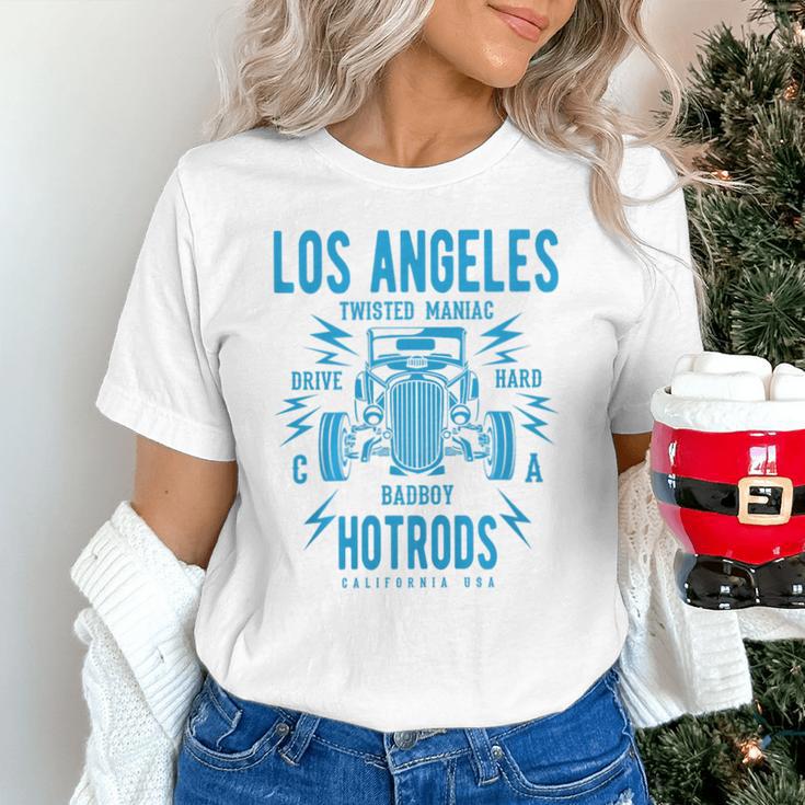 Los Angeles Hotrods Automotive Nostalgia Premium Tri-Blend Unisex T-Shirt