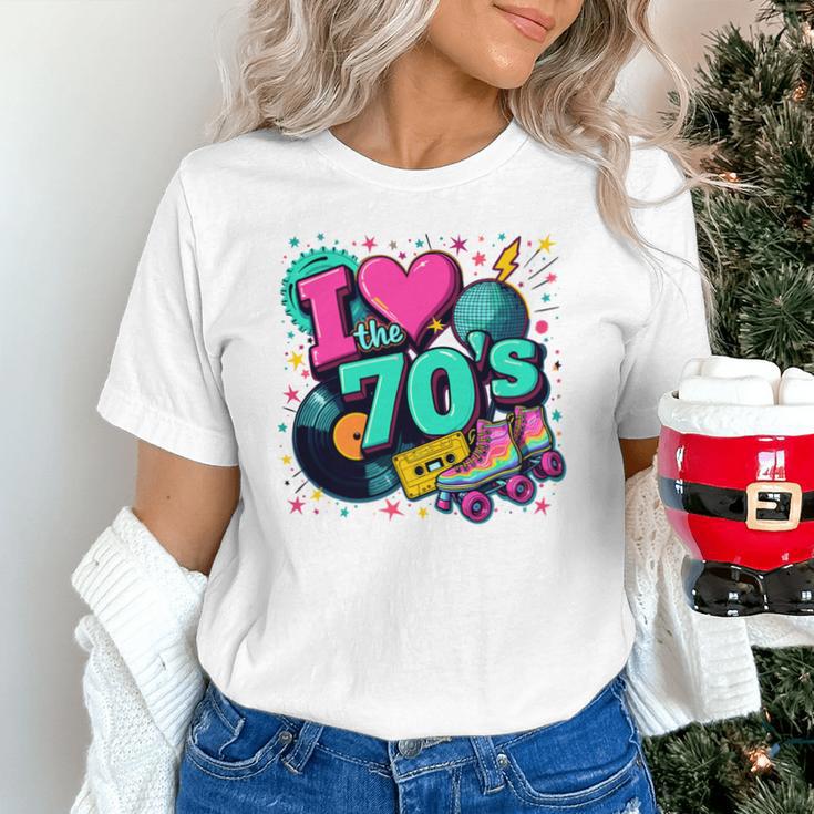 I Love The 70s Retro Cassette Roller Vinyl Disco Nostalgia Unisex T-Shirt I Love The 70s Retro Cassette Roller Vinyl Disco Nostalgia Unisex T-Shirt