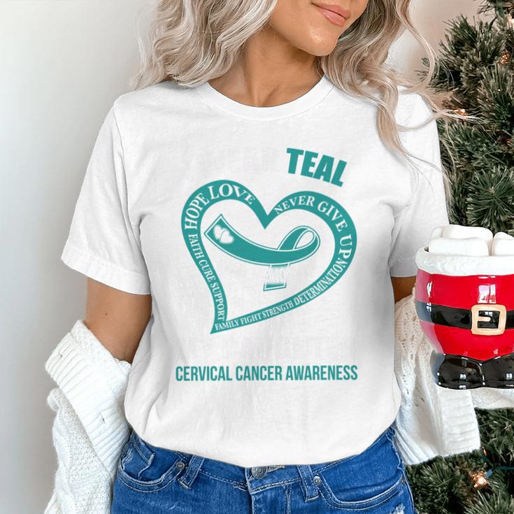 In My Memory Of My Daughter CERVICAL CANCER AWARENESS Unisex T-Shirt In My Memory Of My Daughter CERVICAL CANCER AWARENESS Unisex T-Shirt