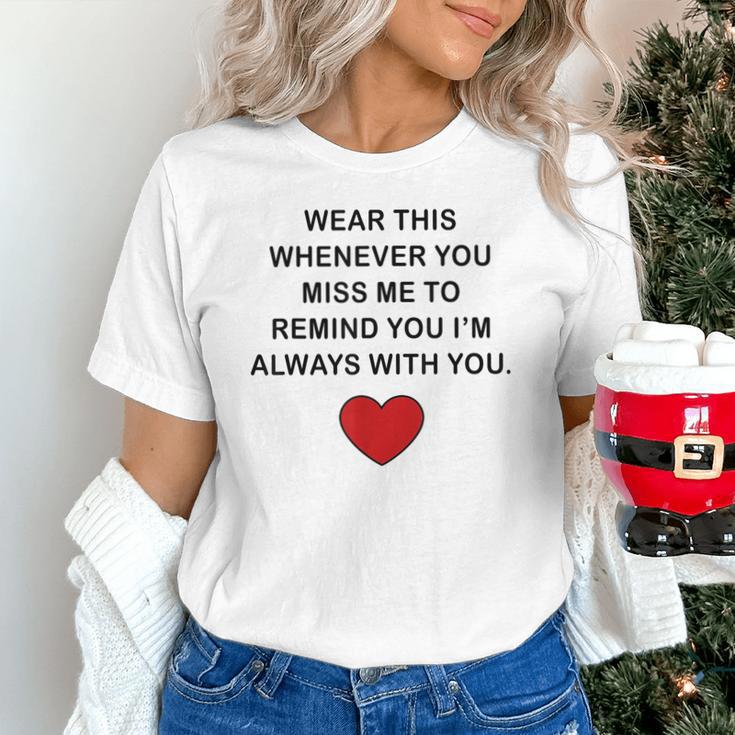 Memory Endearment Love Quote Unisex T-Shirt Memory Endearment Love Quote Unisex T-Shirt
