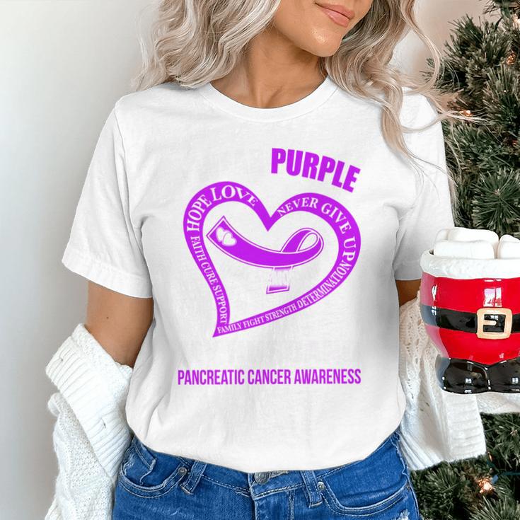 In My Memory Of My Husband PANCREATIC CANCER AWARENESS Unisex T-Shirt