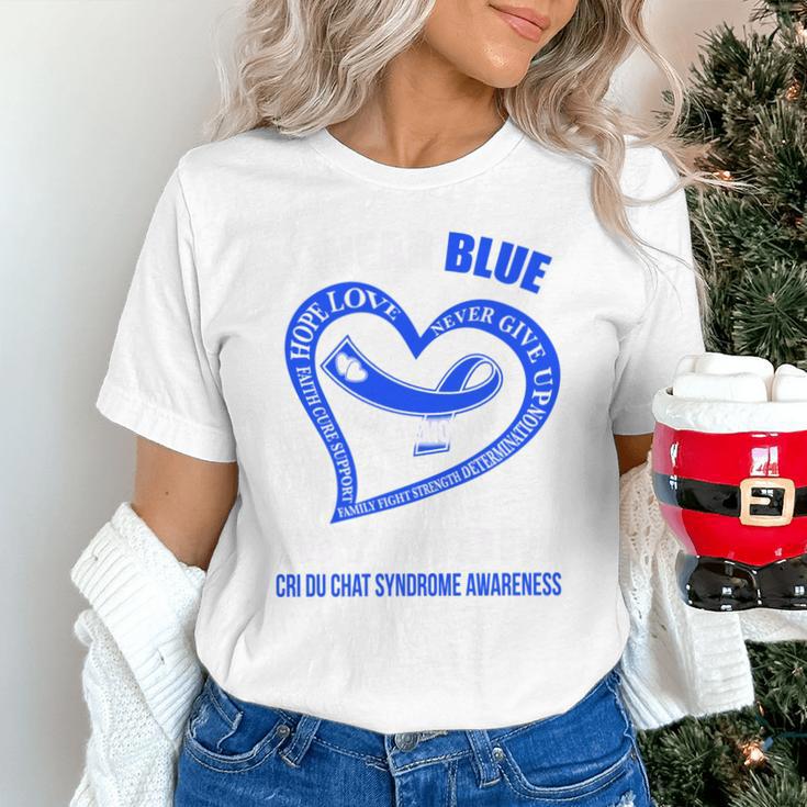 In My Memory Of My Mom CRI DU CHAT SYNDROME AWARENESS Unisex T-Shirt In My Memory Of My Mom CRI DU CHAT SYNDROME AWARENESS Unisex T-Shirt