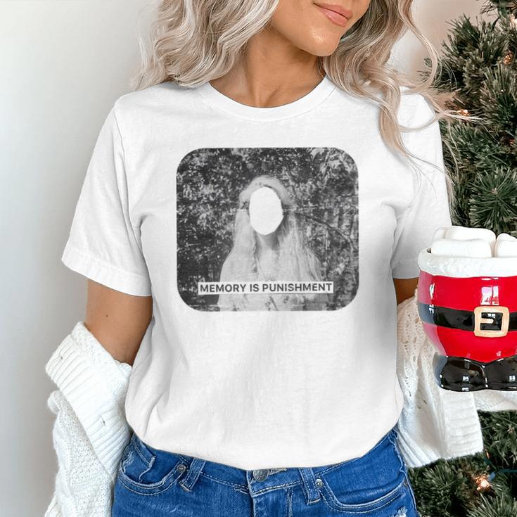 Memory Is A Punishment Surreal Art Trippy Distressed Grunge Unisex T-Shirt Memory Is A Punishment Surreal Art Trippy Distressed Grunge Unisex T-Shirt