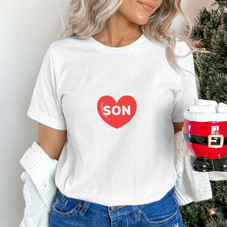 In Memory Of Son Basie Customized Personalized Memorial Unisex T-Shirt