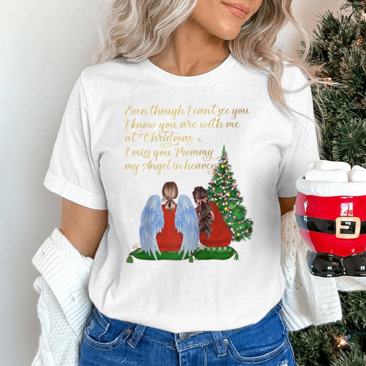 My Mom My Angel In Loving Memory Of My Mom Mommy's Girl Raglan Baseball Tee Unisex T-Shirt