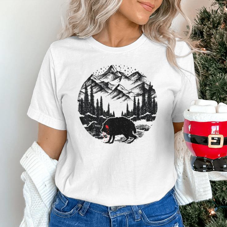 Monster Squonk In Forest Folklore Cryptid Introvert Unisex T-Shirt Monster Squonk In Forest Folklore Cryptid Introvert Unisex T-Shirt