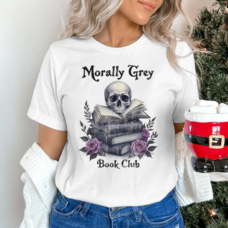 Morally Grey Book Club Gothic Vintage Style Unisex T-Shirt Morally Grey Book Club Gothic Vintage Style Unisex T-Shirt
