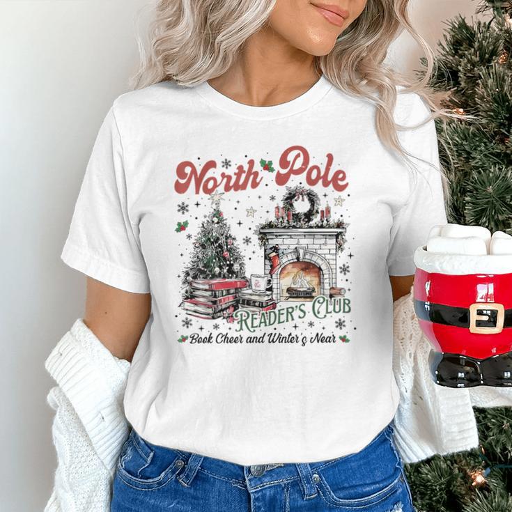 North Pole Book Club Book Lover Bookish Bookworm Christmas Unisex T-Shirt North Pole Book Club Book Lover Bookish Bookworm Christmas Unisex T-Shirt