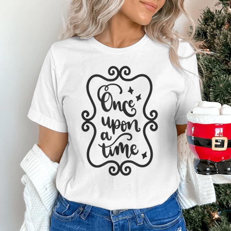 Once Upon A Time Fairytale Book Lover Reading Unisex T-Shirt