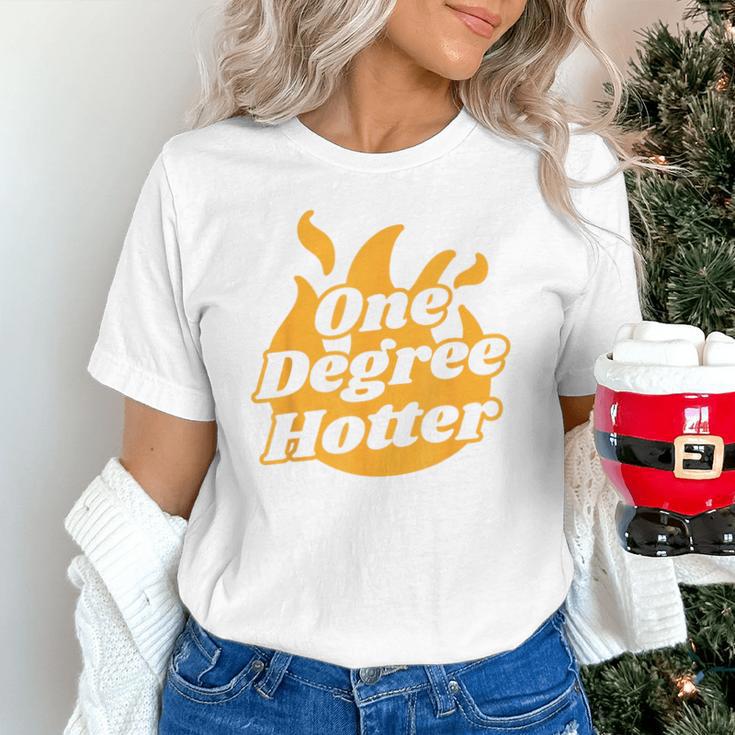 One Degree Hotter Graduation Ceremony Celebration Unisex T-Shirt