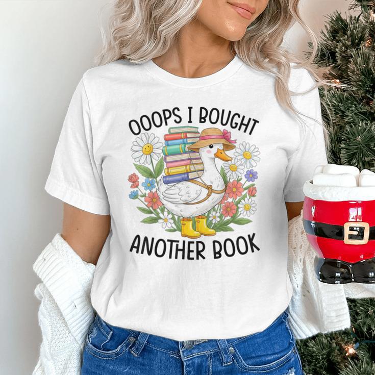 Oops I Bought Another Book Goose Unisex T-Shirt