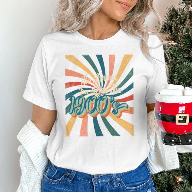 BE PATIENT I'M FROM THE 1900s RETRO SUNSET 90s 80s 70s Unisex T-Shirt BE PATIENT I'M FROM THE 1900s RETRO SUNSET 90s 80s 70s Unisex T-Shirt